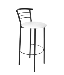 Scaun bar Marco Hoker Black,alb